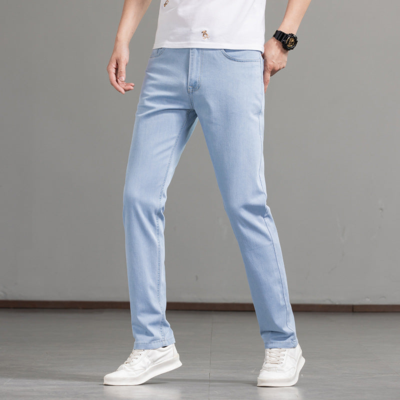 Men's Soft Stretch Slim Straight Casual Jeans