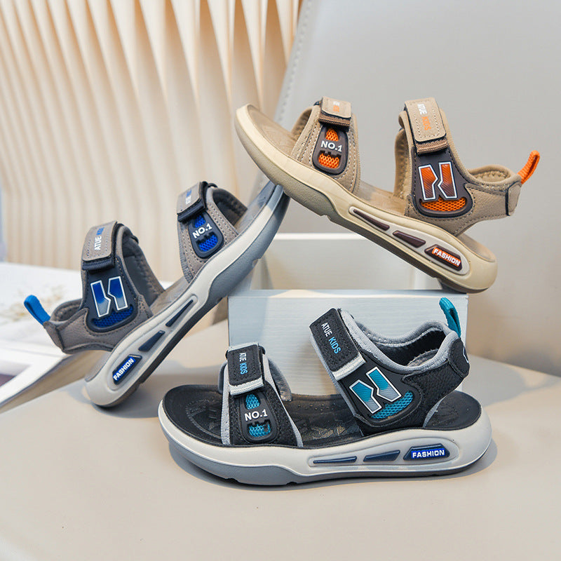 Kids Polyurethane Sole Beach Sandals for Boys