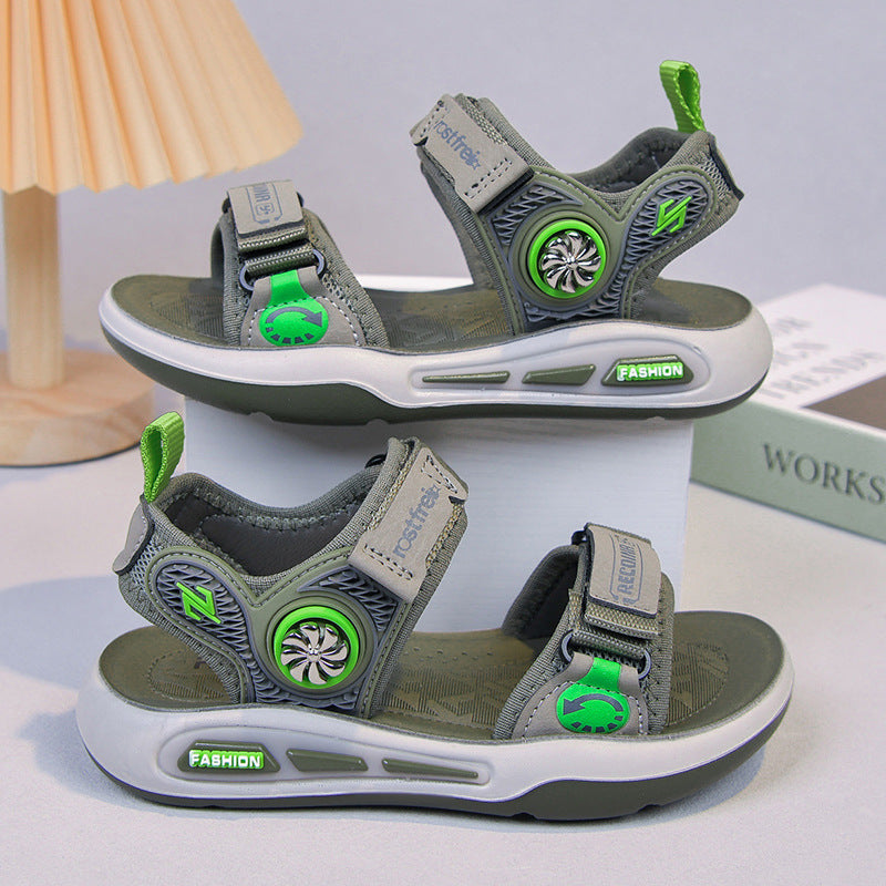 Boys Open Toe Sports Sandals Casual Beach Shoes Summer