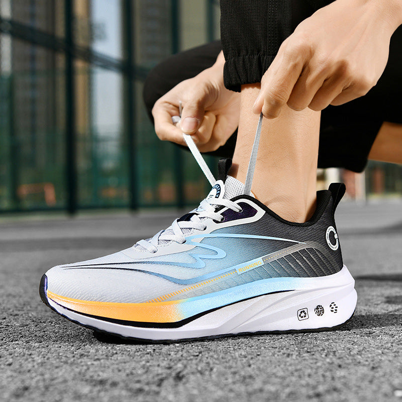 Men's Lycra Breathable Running Shoes Shock Absorbing Casual