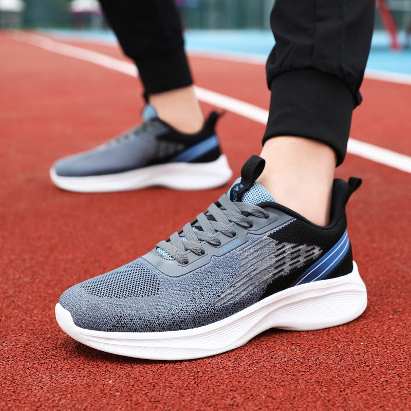 Men's Breathable Mesh Running Shoes Lightweight Casual Sneakers