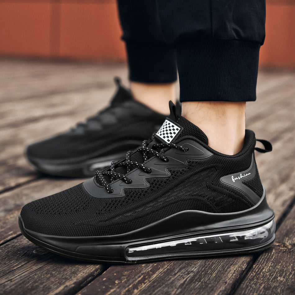 Men's Air Cushion Running Shoes Breathable Mesh Sneakers