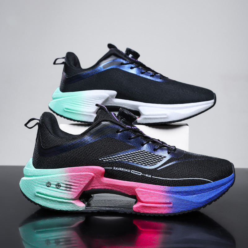 Men Mesh Lightweight Running Sneakers Shock Absorbing Shoes