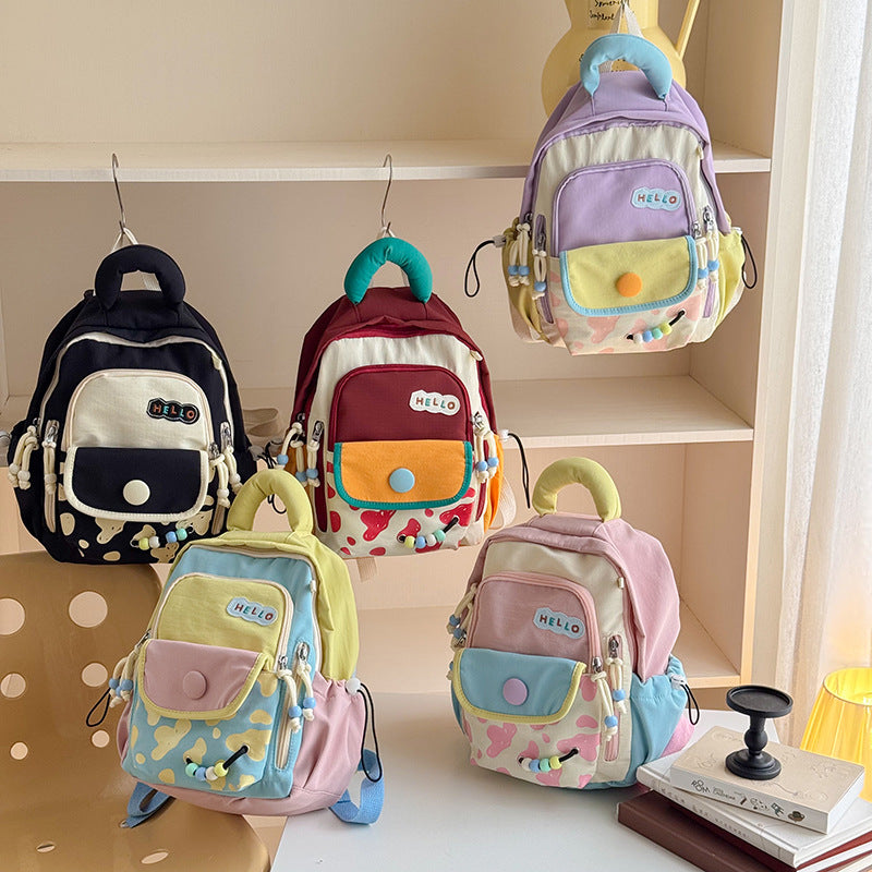 Korean Style Kids Lightweight Kindergarten Backpack