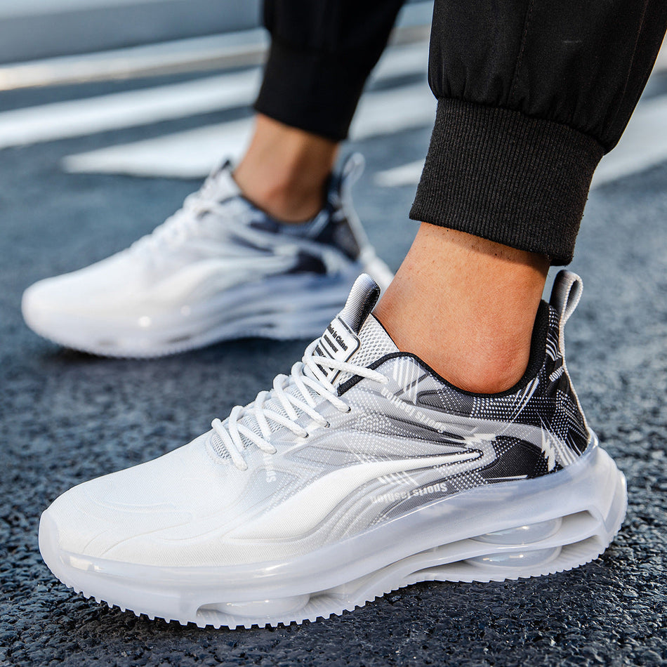 Men's Shock Absorbing Casual Dad Sneakers for Running Sports