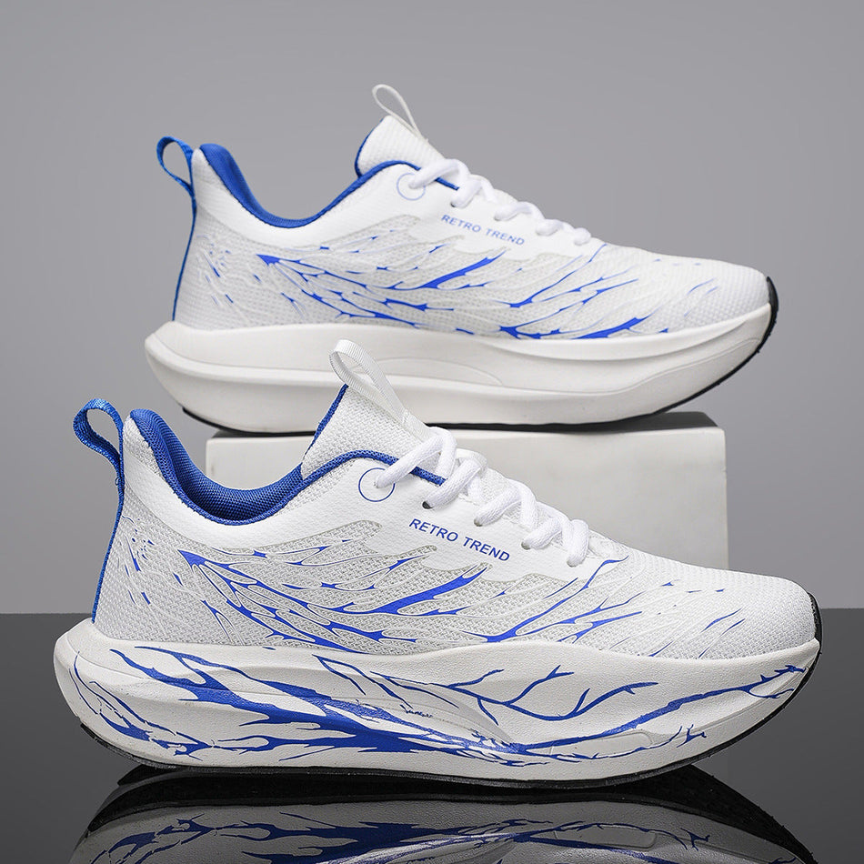 Men's Lightweight Thick-Sole Shock-Absorbing Casual Running Shoes