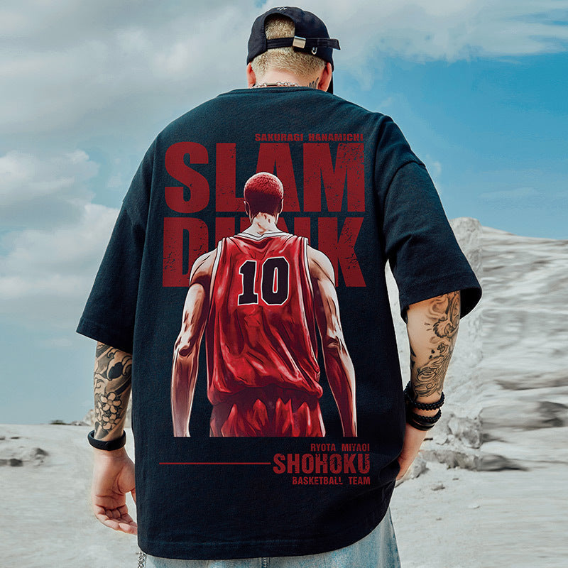 Men's Plus Size Oversized Short Sleeve Casual T-Shirt