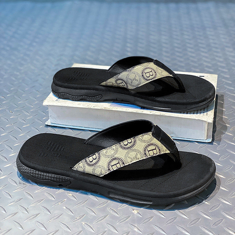 Men's Soft Sole Flip Flops Summer Beach Casual Sandals