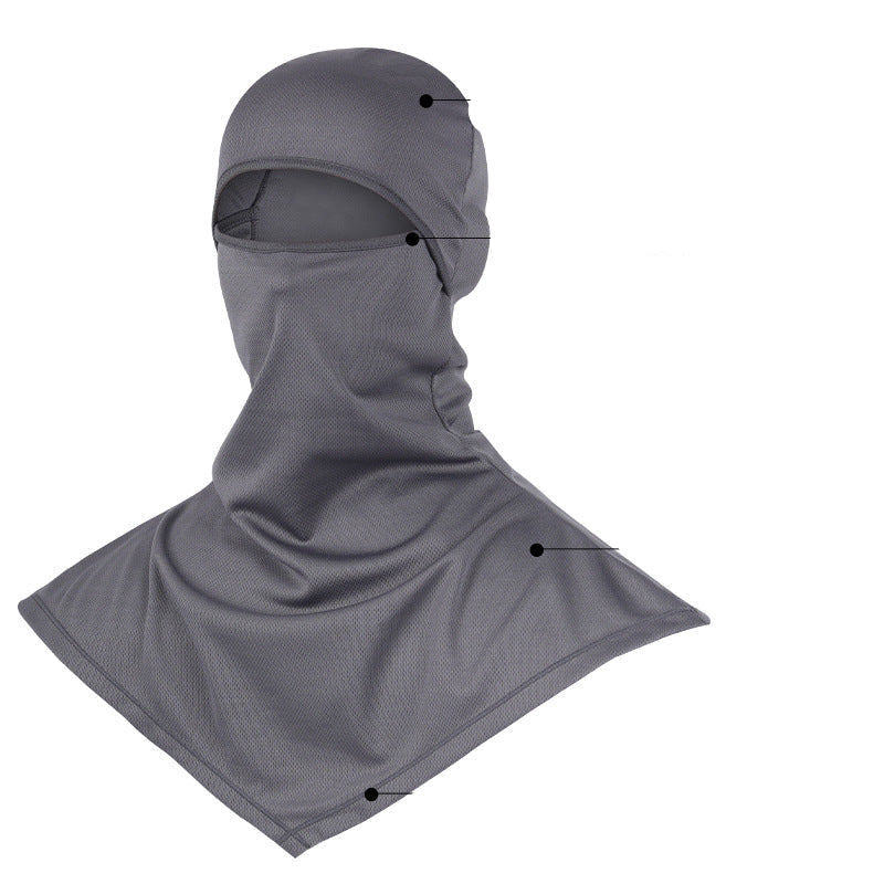Unisex Full Face Sun Protection Fishing Hood Mask