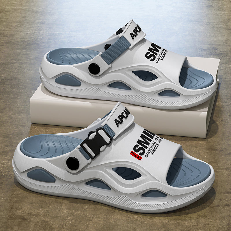 Men's EVA Slippers Thick Sole Outdoor Soft Slip-On Casual Sandals