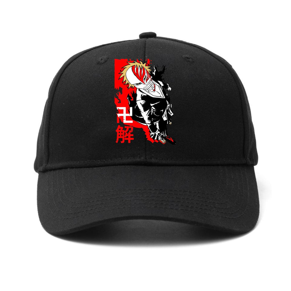 Bleach Kurosaki Ichigo Anime Baseball Cap Unisex Outdoor Sun Hat
