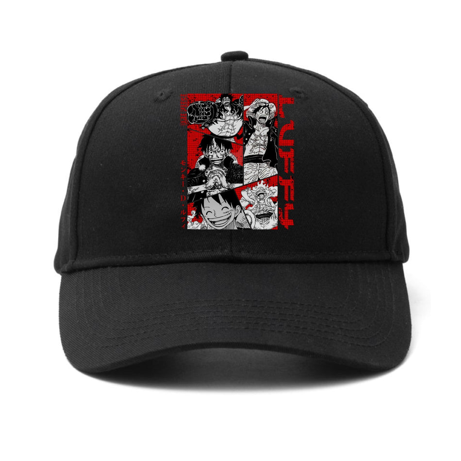 One Piece Anime Mesh Baseball Cap Unisex Outdoor Sun Hat