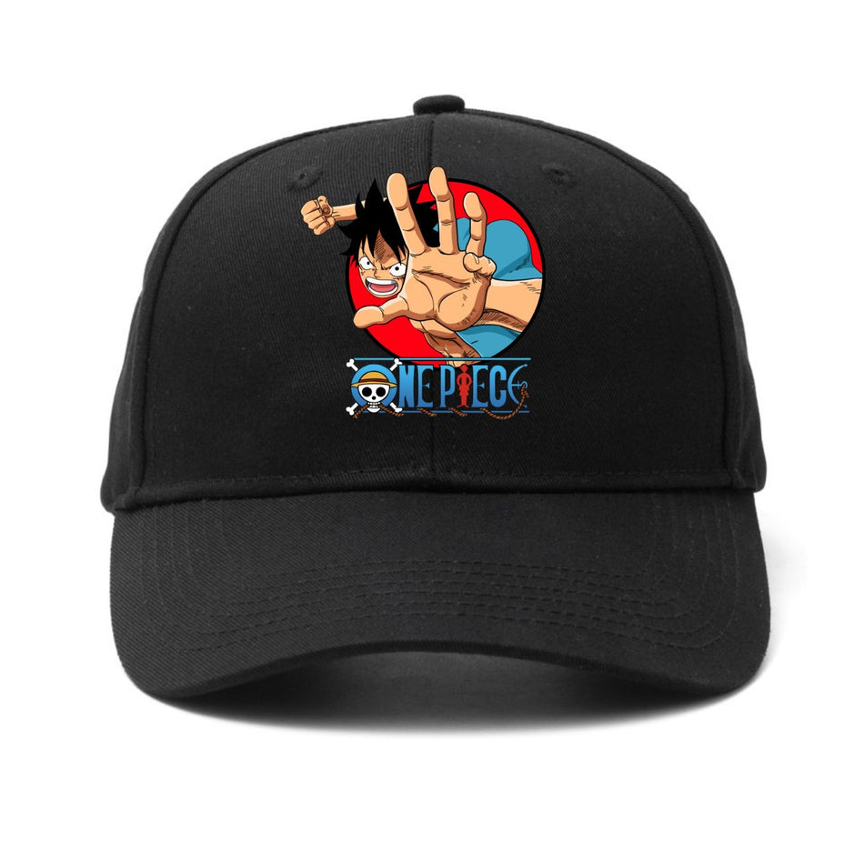 One Piece Anime Printed Baseball Cap Unisex Casual Sunshade Hat