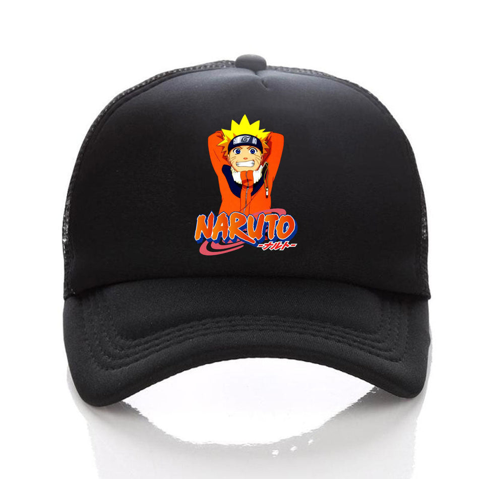 Naruto Anime Mesh Baseball Cap Unisex Casual Outdoor Sun Hat