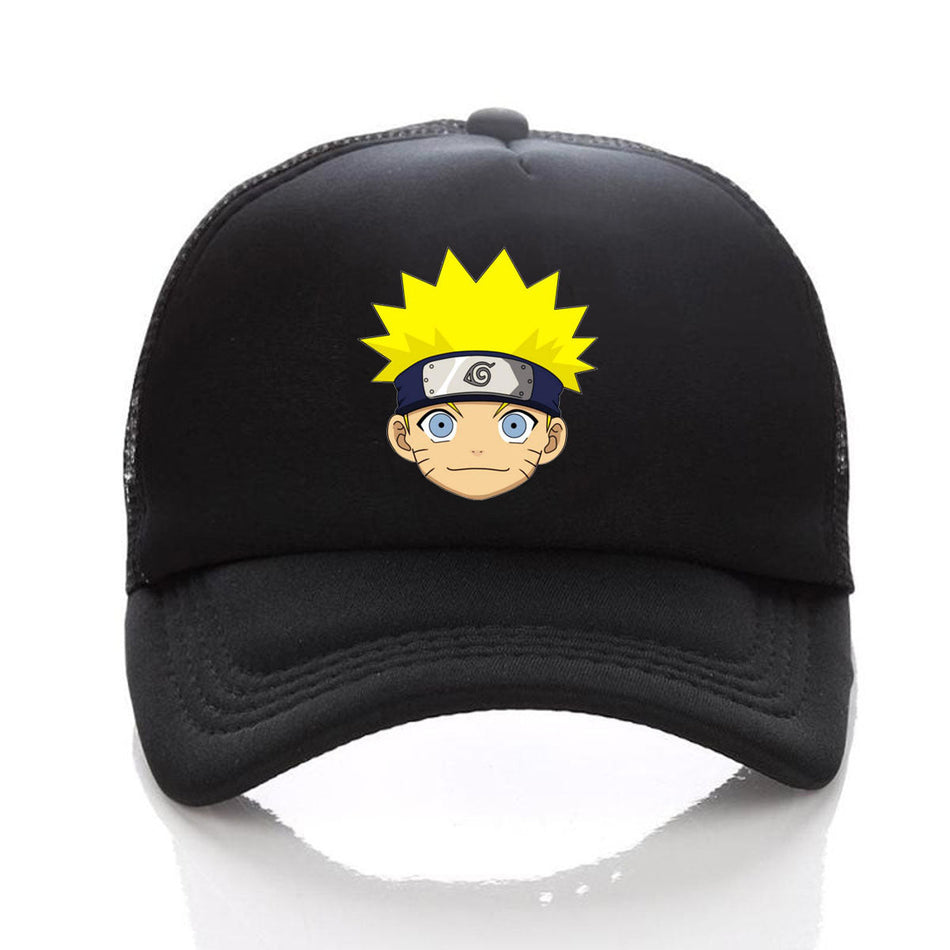 Naruto Anime Mesh Baseball Cap Unisex Casual Outdoor Sun Hat