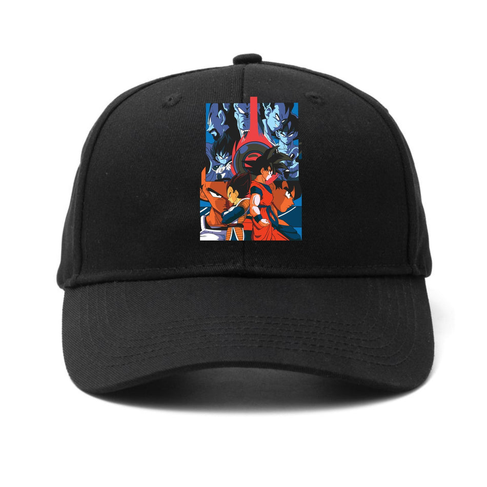 Dragon Ball Monkey King Anime Baseball Cap 2D Printed Unisex Hat