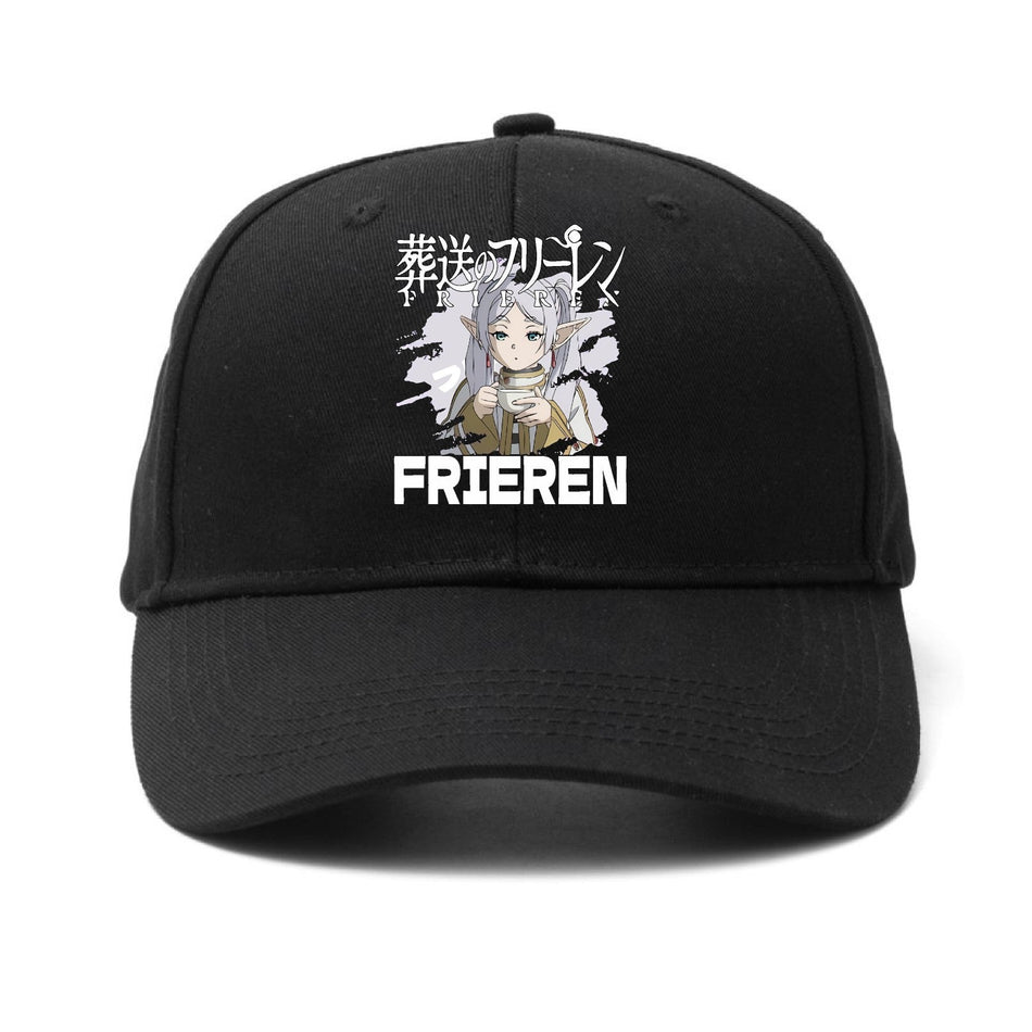 Fulilian Anime Printed Baseball Cap Unisex Outdoor Sunshade Hat
