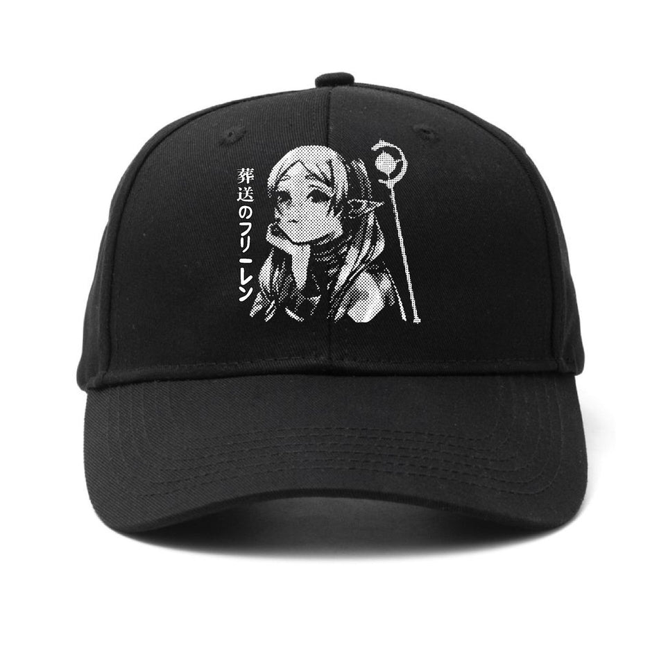 Fulilian Anime Printed Baseball Cap Unisex Outdoor Sunshade Hat