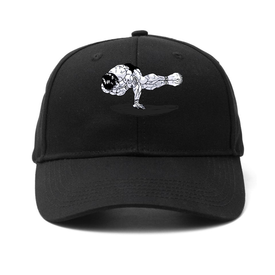 Baki the Grappler Anime Baseball Cap Fan Ma Graphic Unisex Hat
