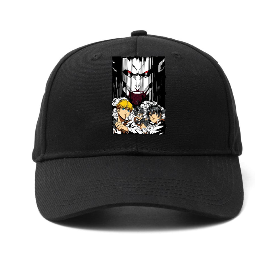 Attack on Titan Anime Printed Baseball Cap Unisex Sunshade Hat