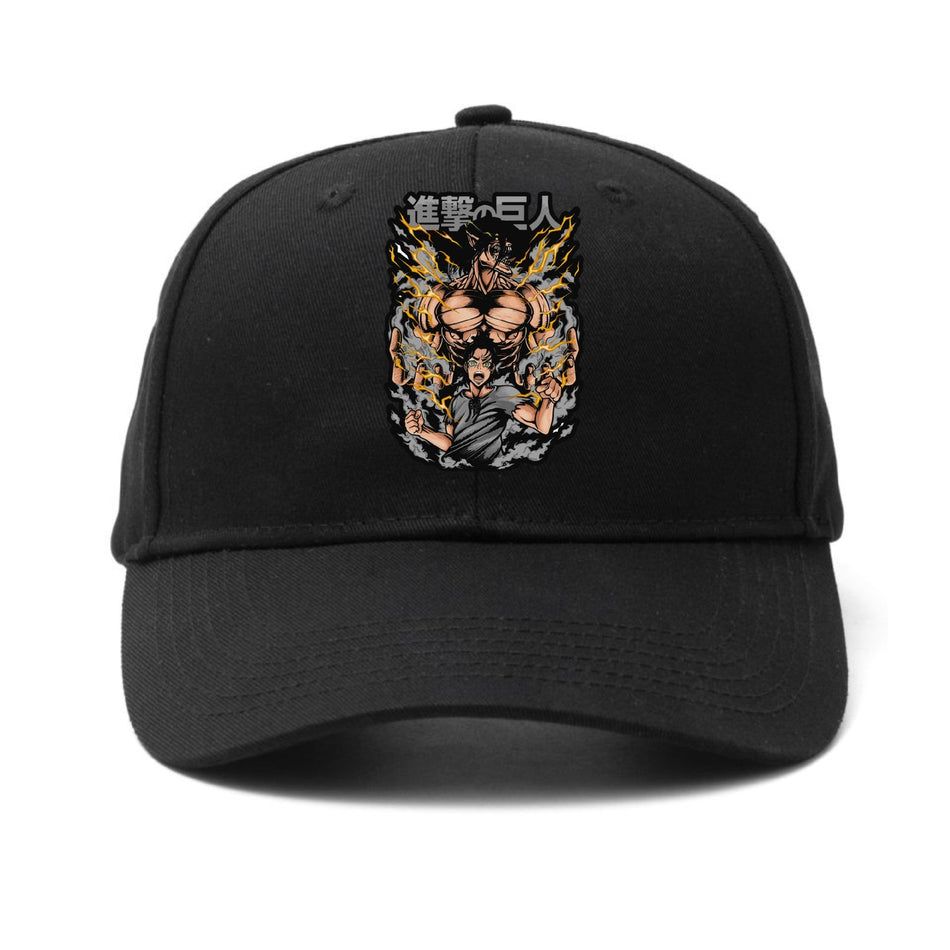 Attack on Titan Anime Printed Baseball Cap Unisex Sunshade Hat