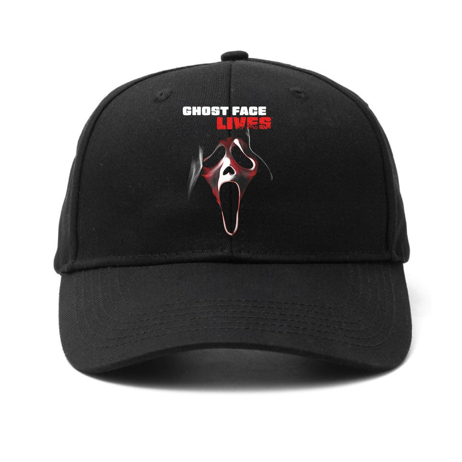 Ghostface Scream Style Baseball Cap Unisex Casual Street Hat