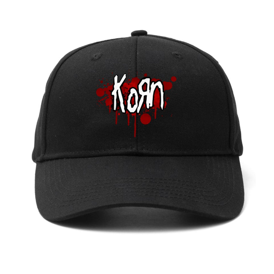 Korn Rock Band Cartoon Baseball Cap Unisex Casual Outdoor Hat