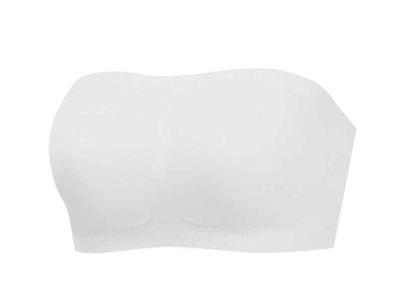 Women's Strapless Seamless Tube Top Bra with Beauty Back