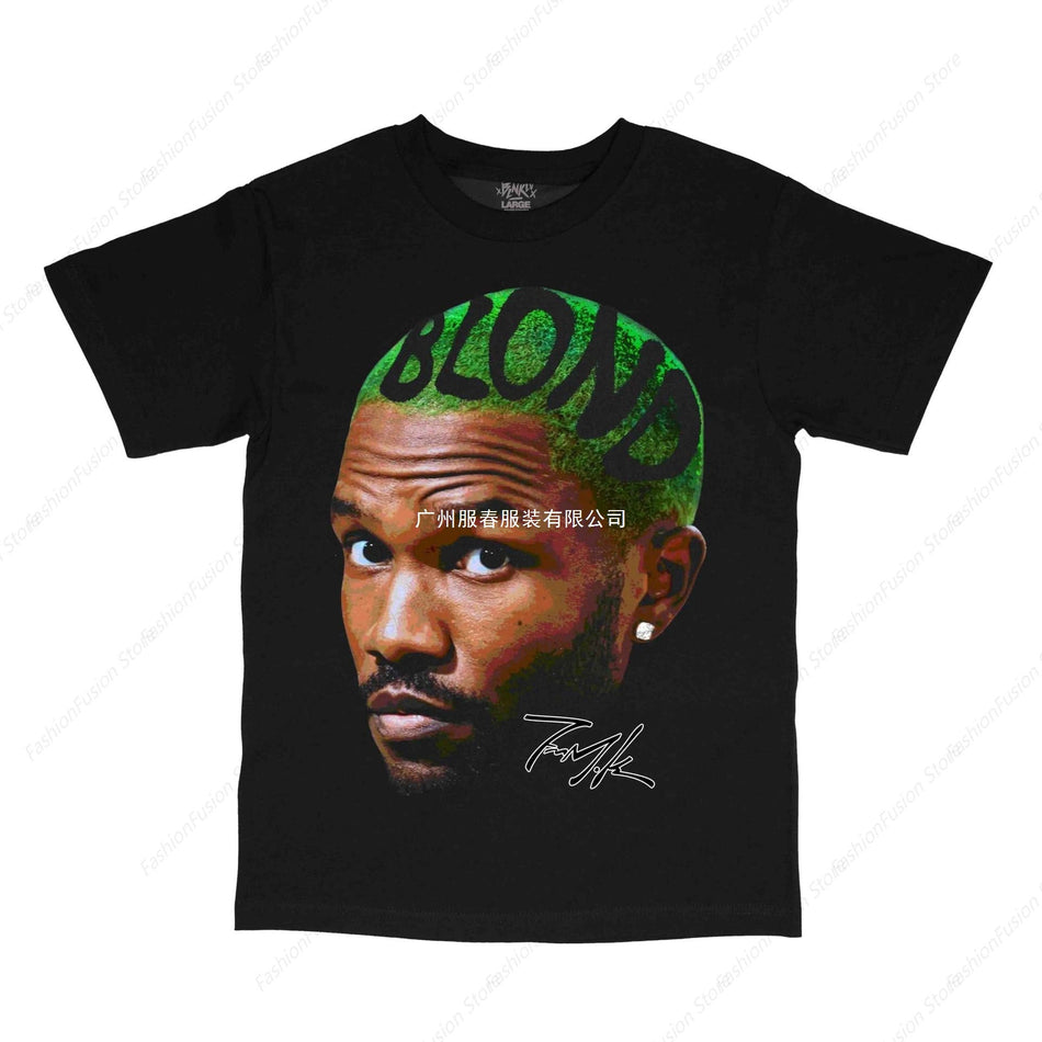 Retro 90s Hip Hop Graphic T-Shirt Men Casual Soft Tour Tee
