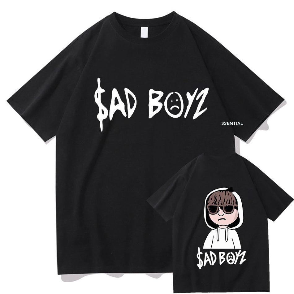 Junior H Sad Boyz Merch T-Shirt Unisex Streetwear Music Tee