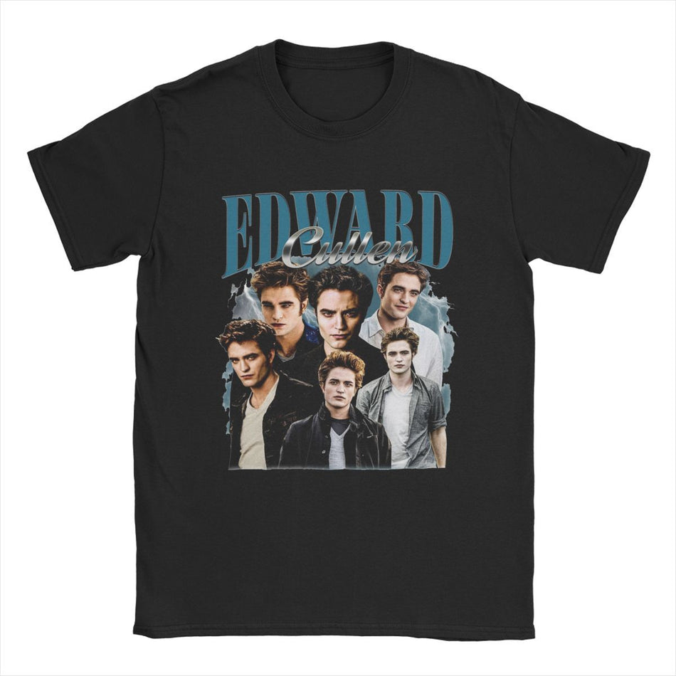 Edward Cullen Twilight Vintage 90s Homage Graphic T-Shirt