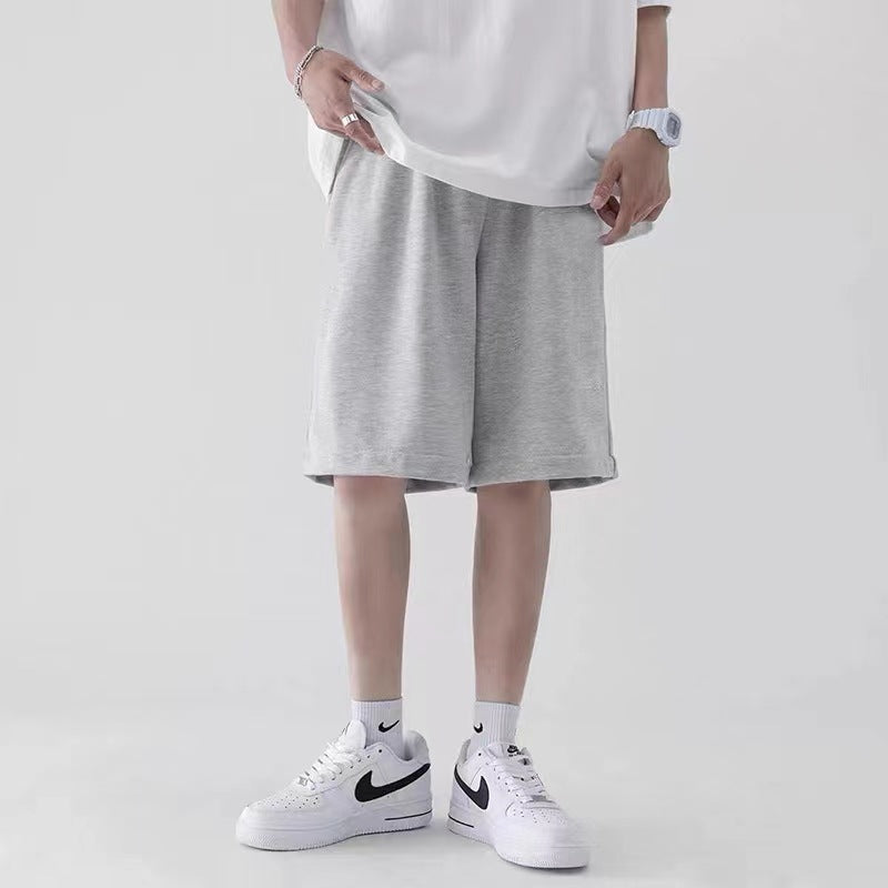 Men's Loose Fit Casual Sports Shorts with Drawstring