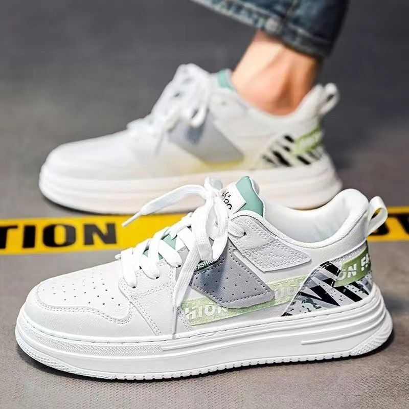 Men's Korean Style Breathable Thick Sole Casual Sneakers