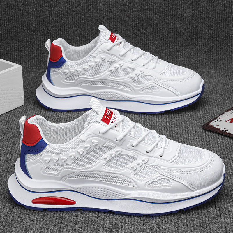 Men's Low-Top Thick Sole Casual Dad Sports Sneakers