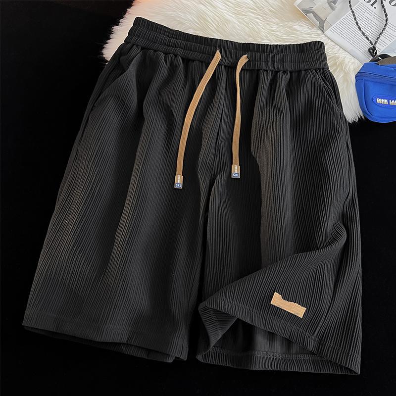 Men's Ice Silk Loose Fit Home and Sports Shorts