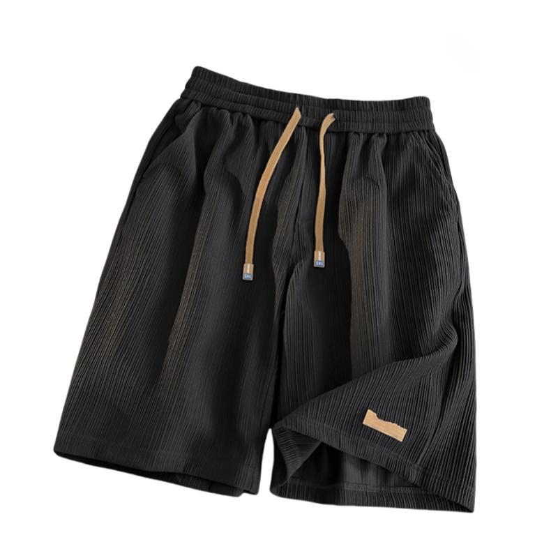 Men's Ice Silk Loose Fit Home and Sports Shorts