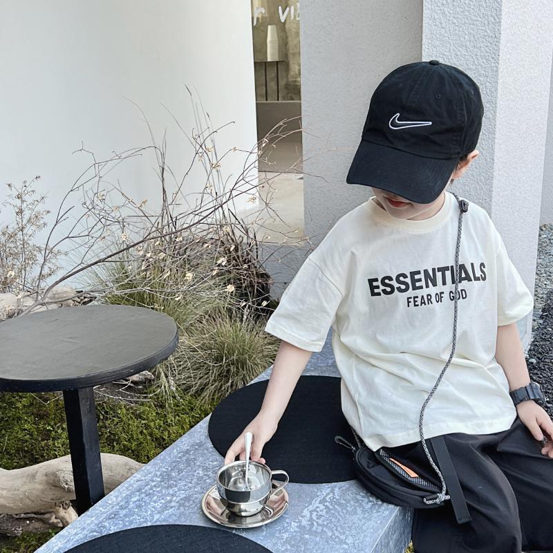 Boys Cotton Graphic Print Summer Crew Neck T-Shirt