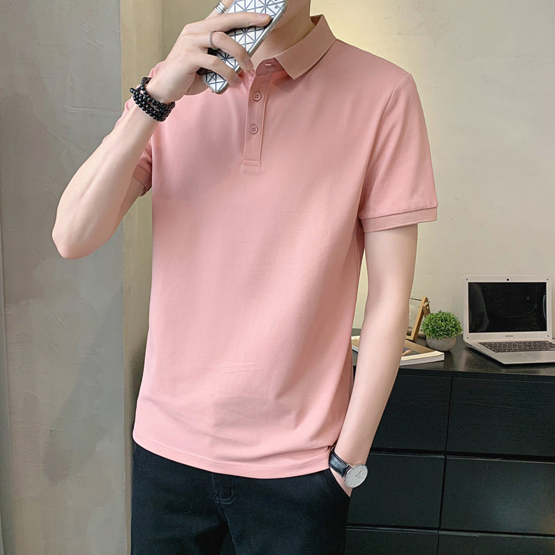 Men's Slim Fit Short Sleeve Polo Shirt
