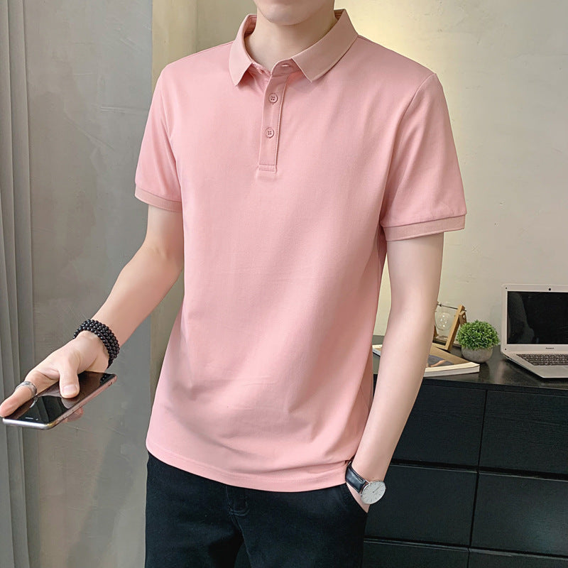 Men's Slim Fit Short Sleeve Polo Shirt