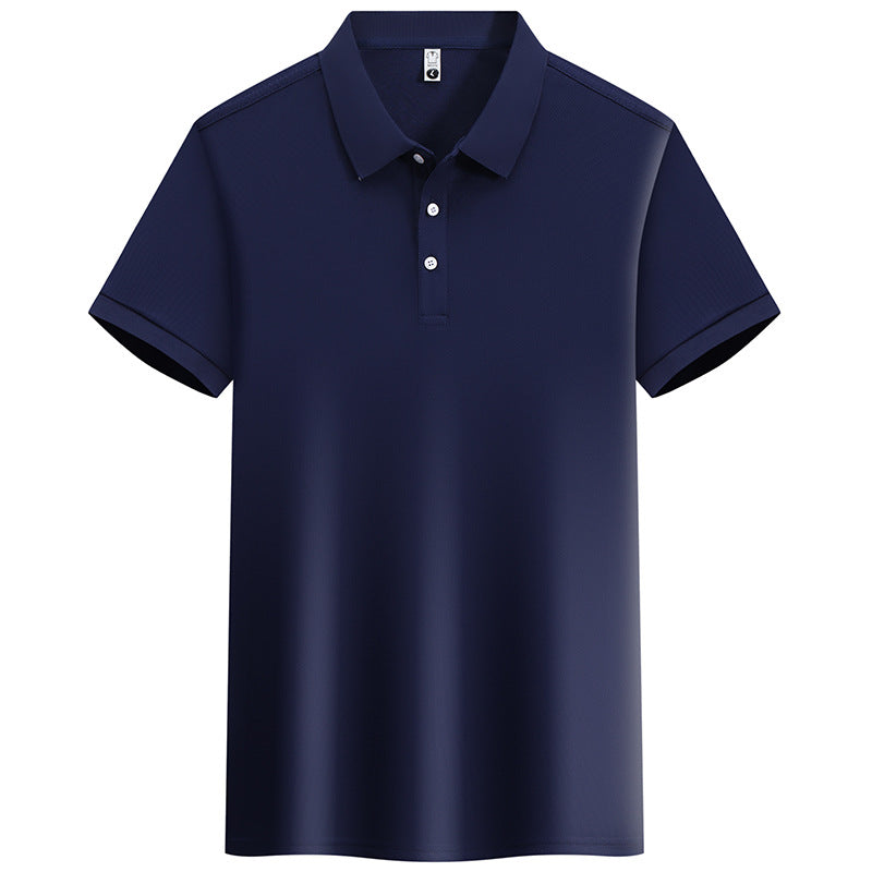 Men's Ice Silk Business Casual Polo Shirt