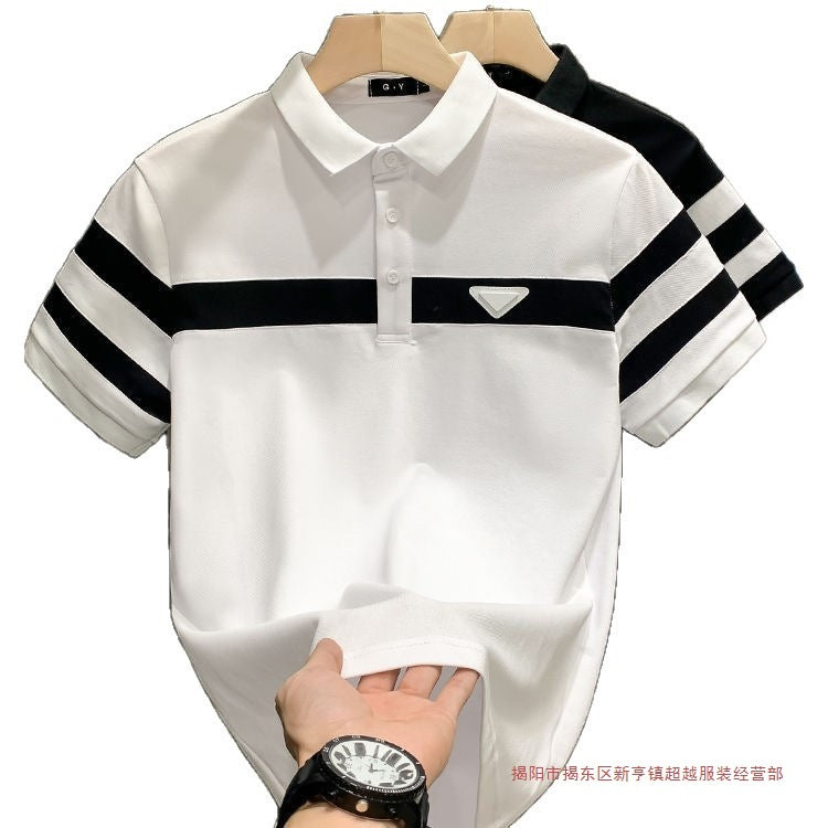 Men's Fashion Short Sleeve Casual Polo Shirt
