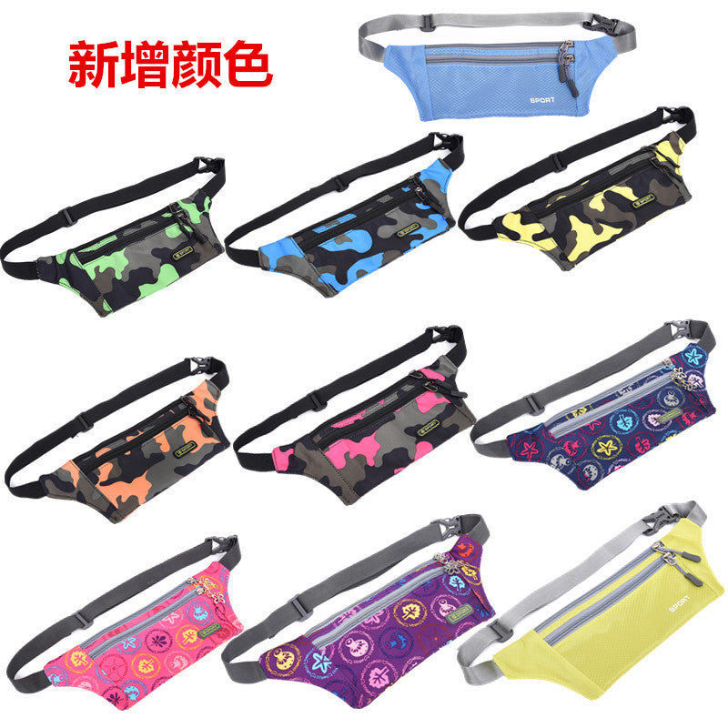 Men's Camouflage Ultra-Thin Sports Waist Bag