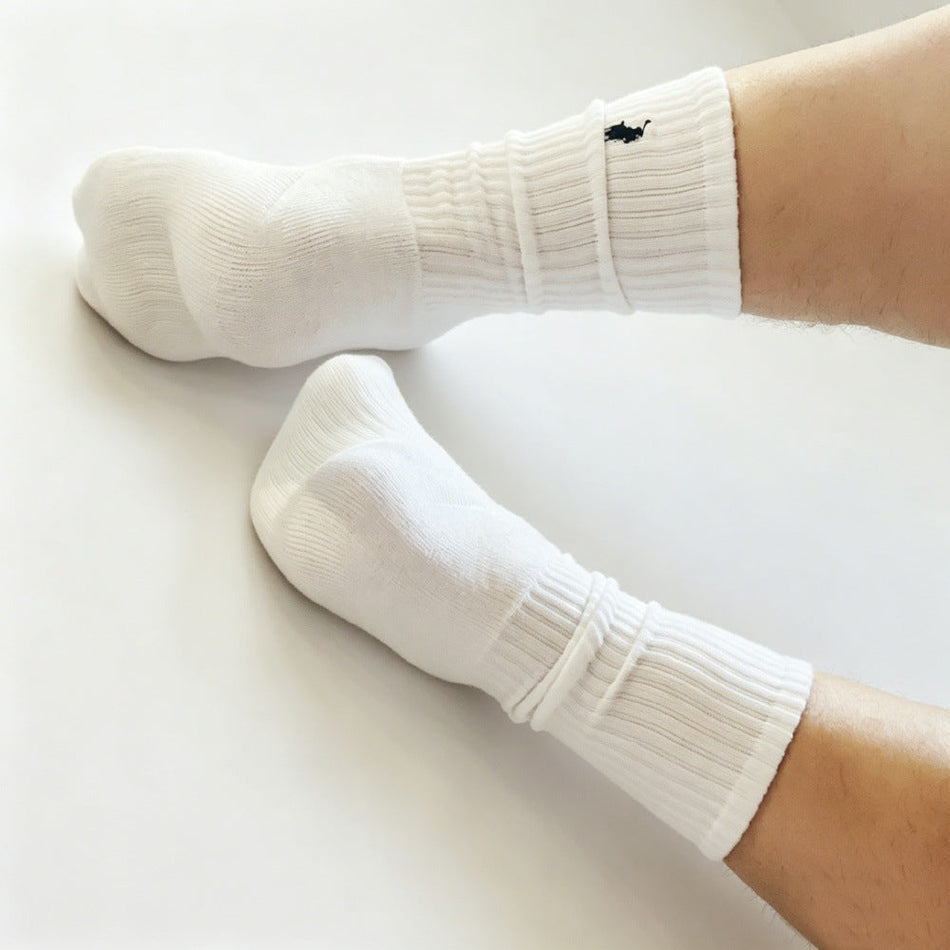 Men's Cushioned Performance Towel Sole Sports Socks 6 Pair Pack