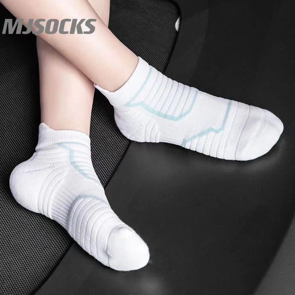 Unisex Breathable Short Tube Sports Socks Non Slip Fitness