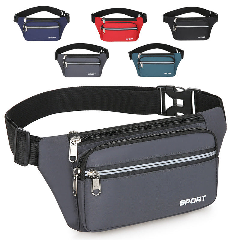 Men's Multi-Layer Large Capacity Waist Bag