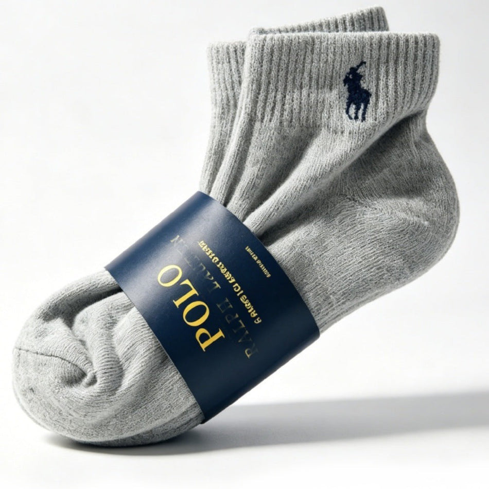 Men's Cushioned Polyester Sports Socks 6 Pair Pack Casual