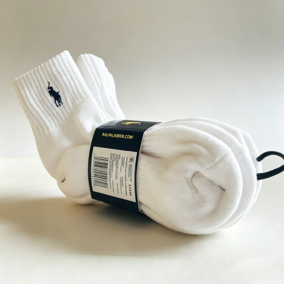 Men's Cushioned Polyester Sports Socks 6 Pair Pack Casual