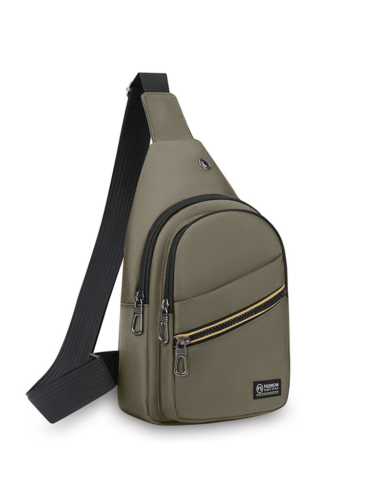 Men's Business Crossbody Chest Bag for Sports and Travel