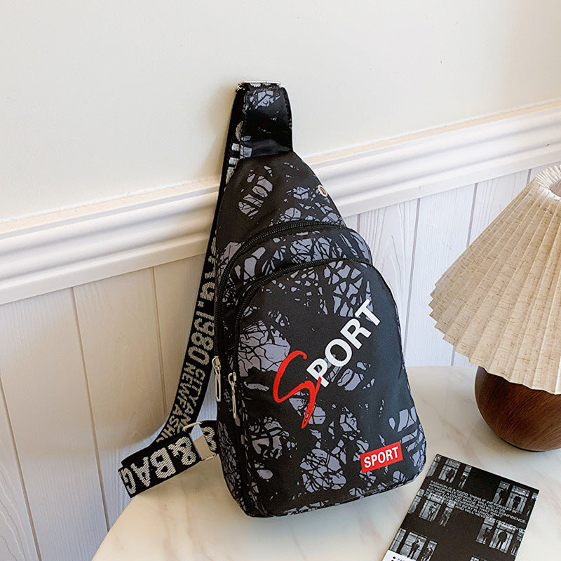 Unisex Waterproof Sports Crossbody Chest Bag