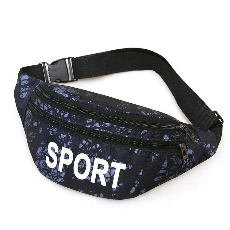 Unisex Large Capacity Sports Crossbody Waist Bag